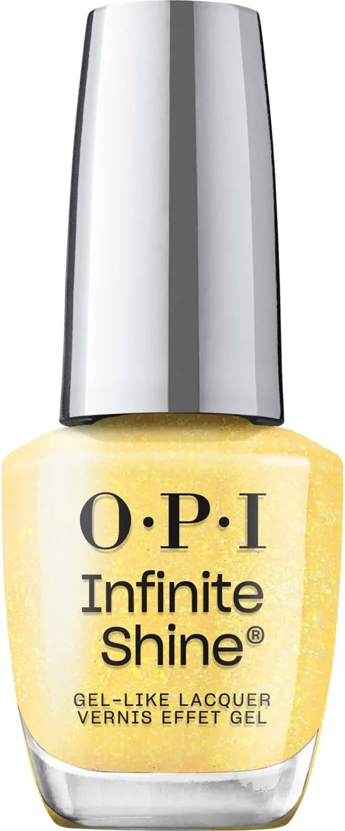 OPI Infinite Shine Spring 25 OPI'm Dreaming Slay Hello to Yellow