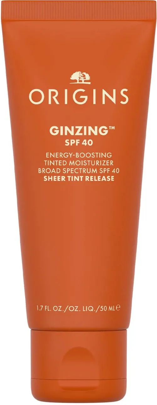 Origins GinZing SPF 40 Energy-Boosting Tinted Moisturizing Face Cream Light to Medium Skintone 50 ml
