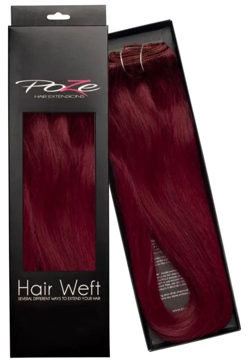Poze Hairextensions Hair Weft 50 cm 5RV Red Passion