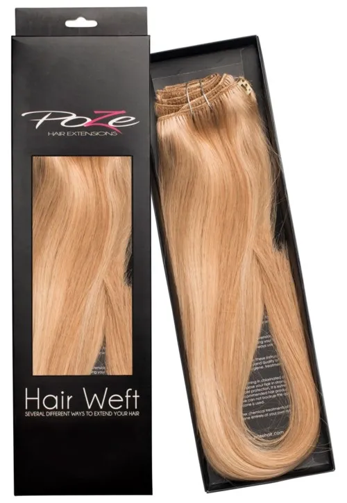 Poze Hairextensions Hair Weft 50 cm P10B/11N Glam Blonde