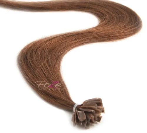 Poze Hairextensions Keratin Standard Extensions 50 cm 7BN Mocha Brown
