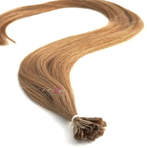 Poze Hairextensions Keratin Standard Extensions 50 cm 8A Light Ash Brown