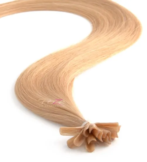 Poze Hairextensions Keratin Standard Extensions 50 cm 9N Natural Blonde