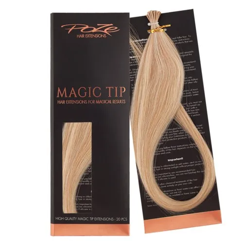 Poze Hairextensions Poze Standard Magic Tip Extensions - 50cm Sunkissed Beige 12NA/10B