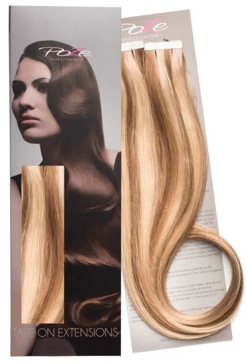 Poze Hairextensions Tape On Extensions 50 cm 8A/10NV Ash Mix
