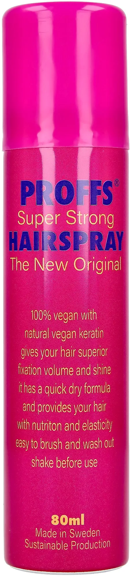 PROFFS STYLING Original Super Strong Hairspray 80 ml