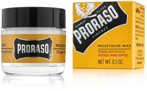 Proraso Wood & Spice Moustache wax 15 ml
