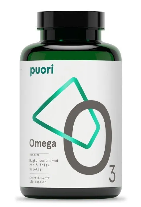 PUORI O3 Omega-3, 2000mg (1250 EPA & 500 DHA) 180 St.