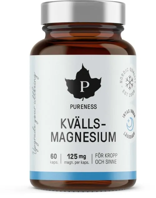 Pureness Kvällmagnesium - 60 kaps 60 St.