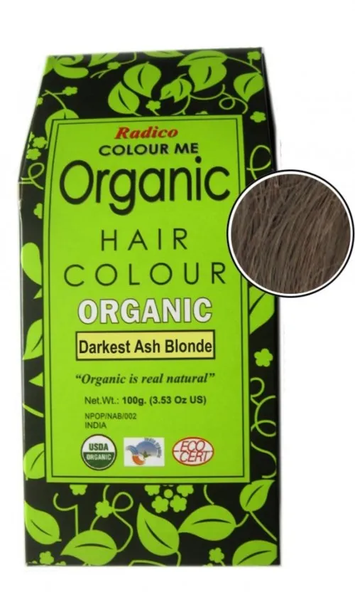Radico Colour Me Organic Darkest Ash Blonde Darkest Ash Blonde