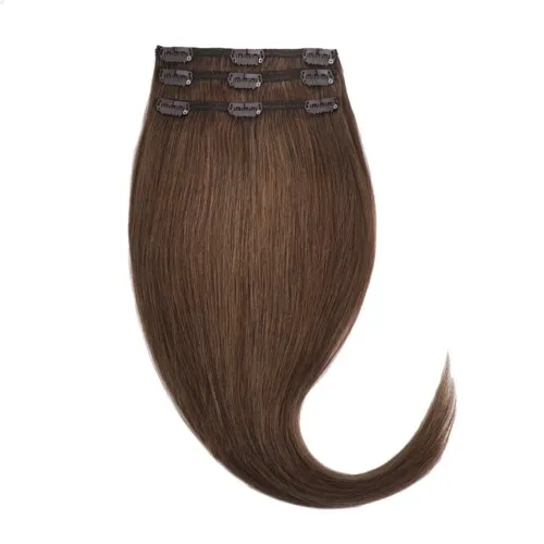Rapunzel of Sweden Classic Clip-ins Straight / Light Volume / 3 pieces 30 cm 5.0 Brown