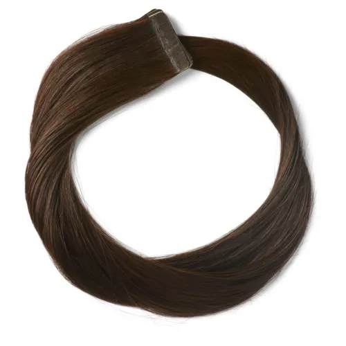 Rapunzel of Sweden Premium Tape Extensions Straight / Classic Tape 4 cm / 8 pieces50 cm 2.3 Chocolate Brown