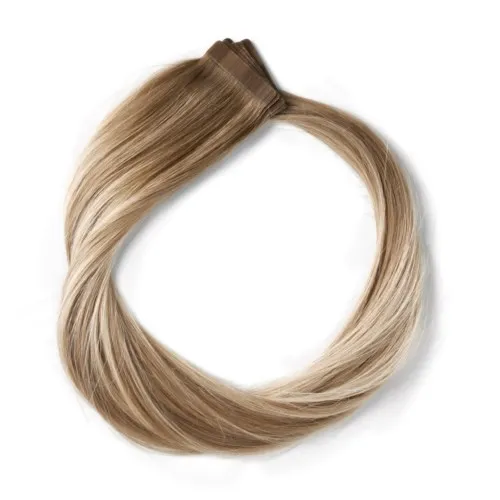 Rapunzel of Sweden Classic 4 Premium Tape Extensions Straight / Classic Tape 4 cm / 8 pieces 40 cm Dark Ashy Blonde Balayage B2.6/10.11