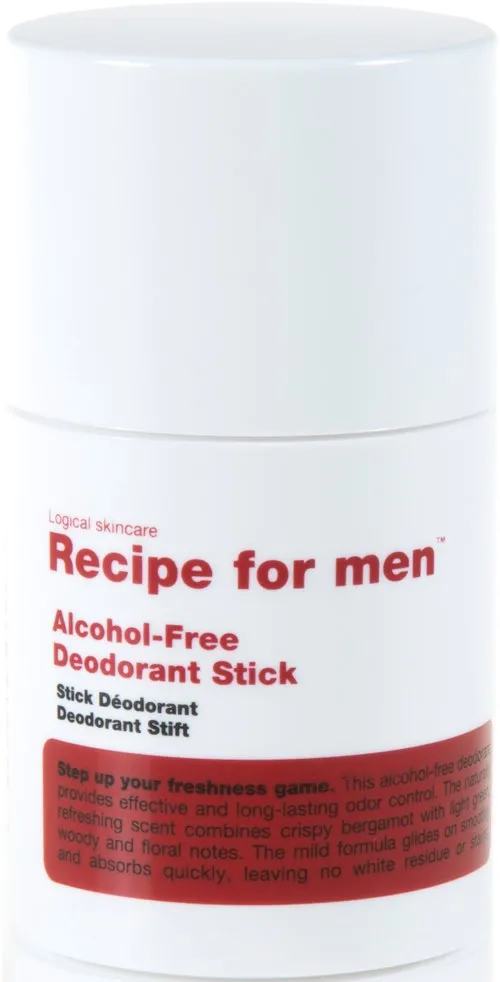 Recipe for men Deodorant Stick Alcohol-free 75 ml