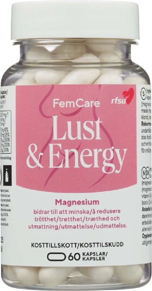 RFSU FemCare Lust & Energy 60 St.