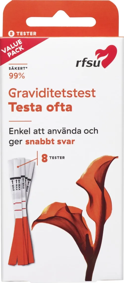 RFSU Graviditetstest 8-Pack