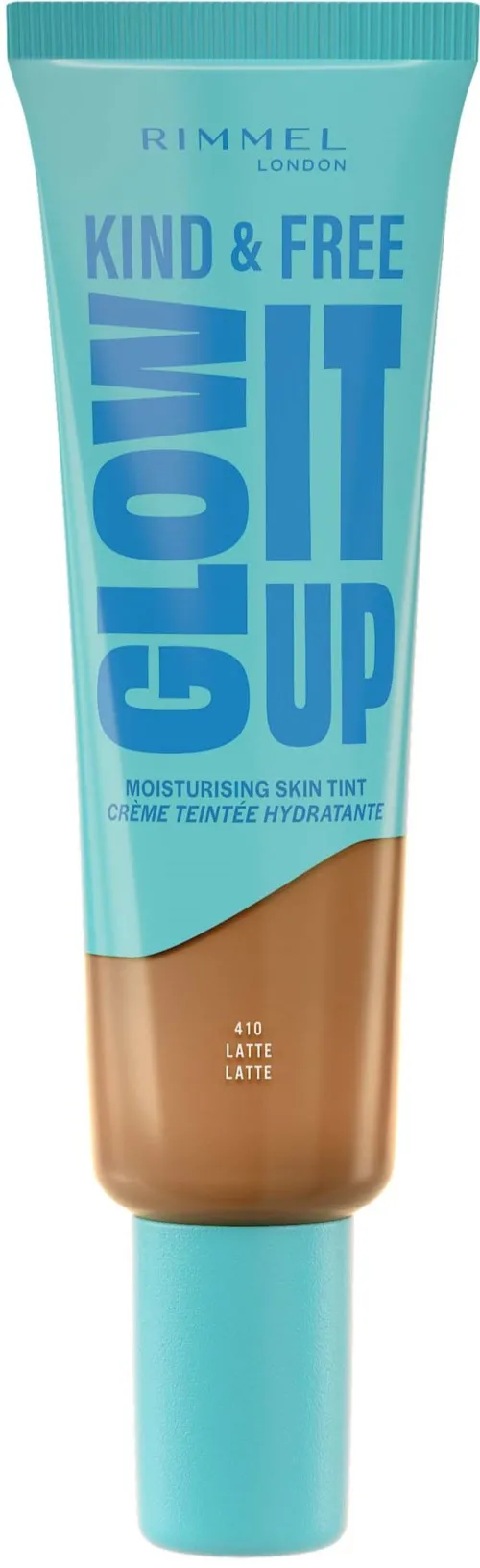 Rimmel Kind & Free Glow It Up Moisturising Skin Tint Latte 410