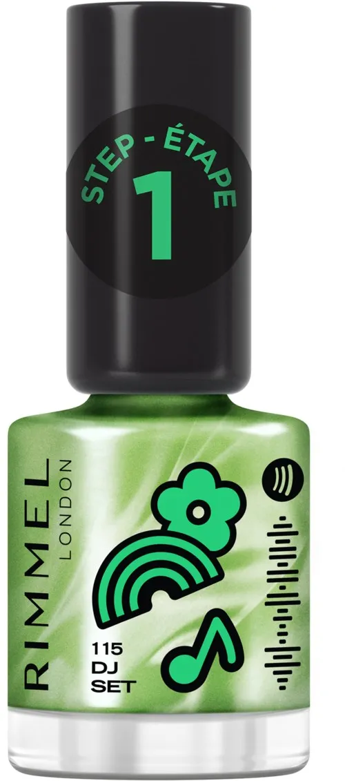 Rimmel Turn up the volume  Super Gel Nail Polish 115 Dj Set