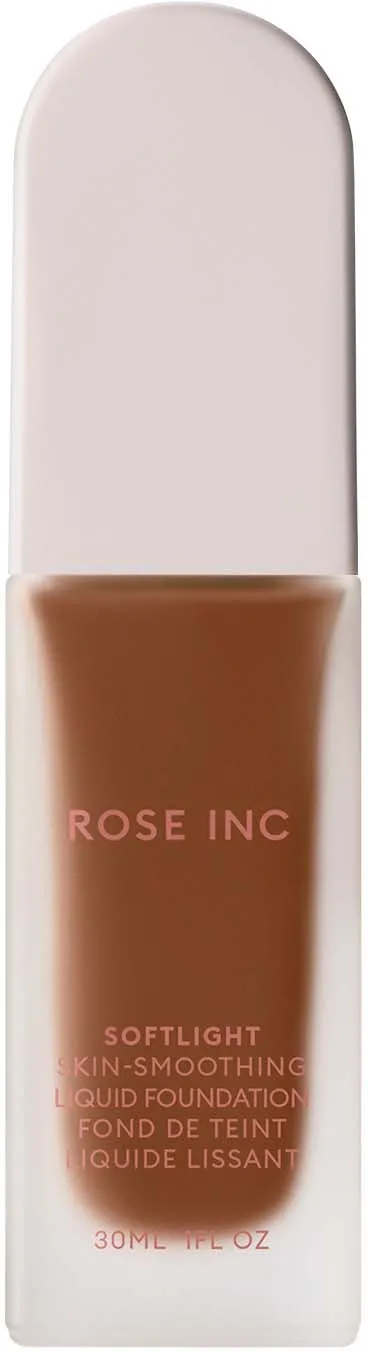 Rose Inc Softlight Skin-Smoothing Liquid Foundation 29N Deep with Natural Red Undertone