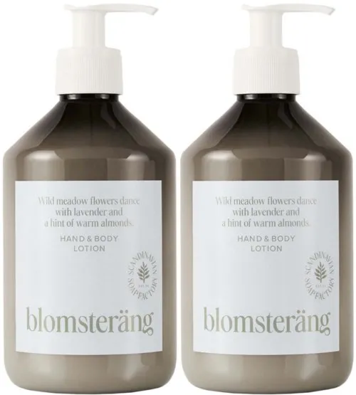 Scandinavian Soap Factory Blomsteräng Hand & Body Lotion Duo