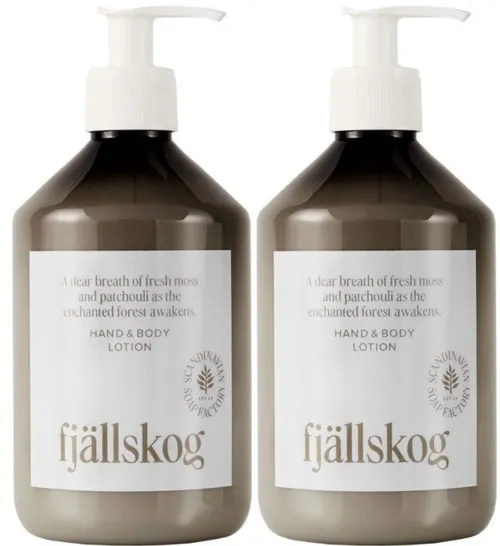 Scandinavian Soap Factory Fjällskog Hand & Body Lotion Duo