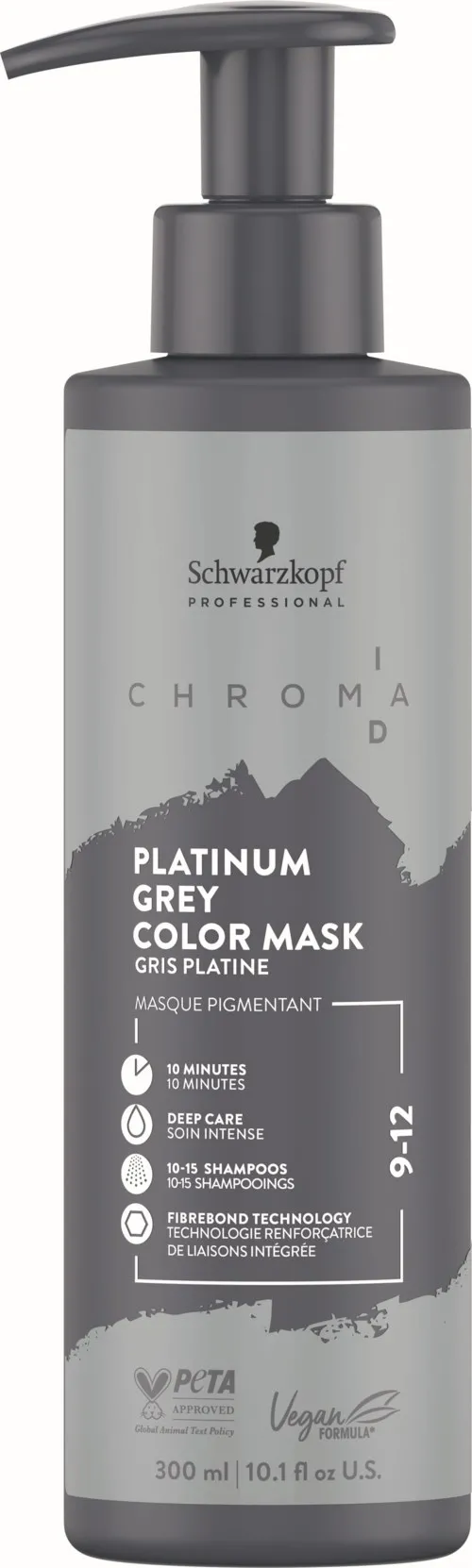 Schwarzkopf Professional ChromaID Bonding Color Mask Platinum Grey 9--12