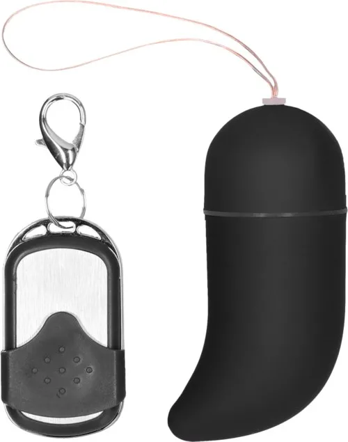 Shots Shots Toys Wireless Vibrating G-Spot Egg Medium Black