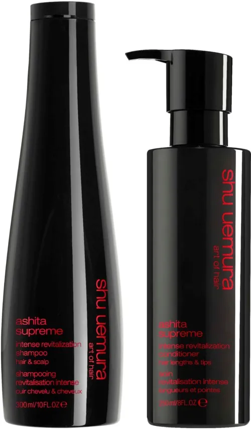 Shu Uemura Ashita Supreme intense revitalization Shampoo 300 ml & conditioner 250 ml