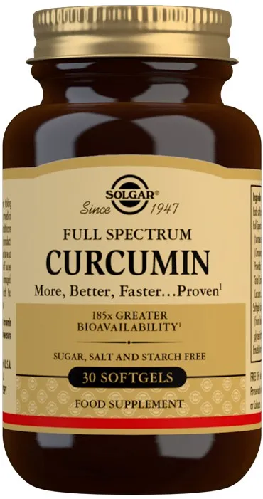 Solgar Full Spectrum Curcumin 185x Softgels 30 St.