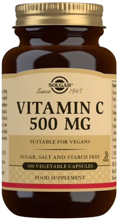 Solgar Vitamin C 500 mg Vegetable Capsules 100 St.