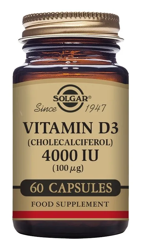 Solgar Vitamin D3 4000 IU 60kaps