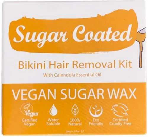Sugar Coated Bikini Hair Removal Kit With Calendula Essenti 200 g