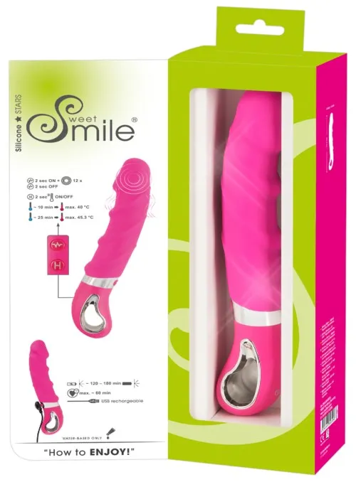 Sweet Smile Warming Soft Vibrator