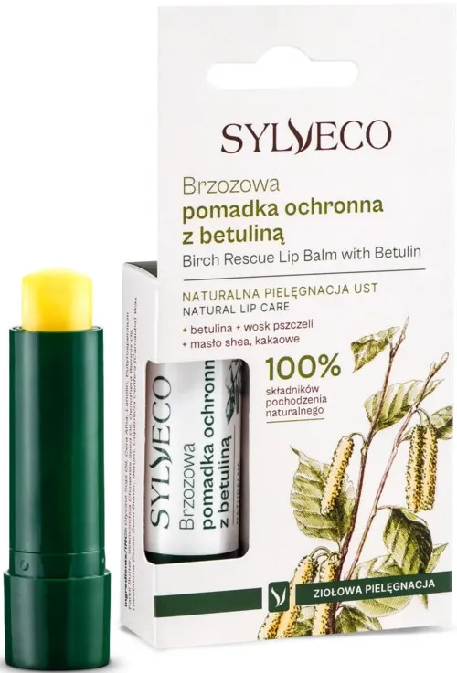 Sylveco Birch Rescue Lip Balm with Betulin 4,6 g