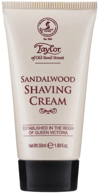 Taylor of Old Bond Street Sandalwood Shaving Cream Tube 50 ml