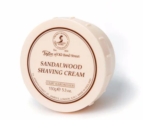 Taylor of Old Bond Street Sandalwood Shaving Cream Bowl 150 g
