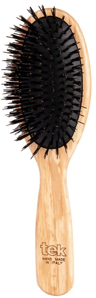 Tek Big Oval Cushion Brush With Eco Friendly Vegan Bristles