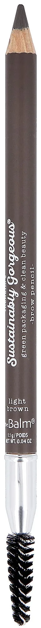 the Balm Sustainably Gorgeous Brow Pencil Light Brown