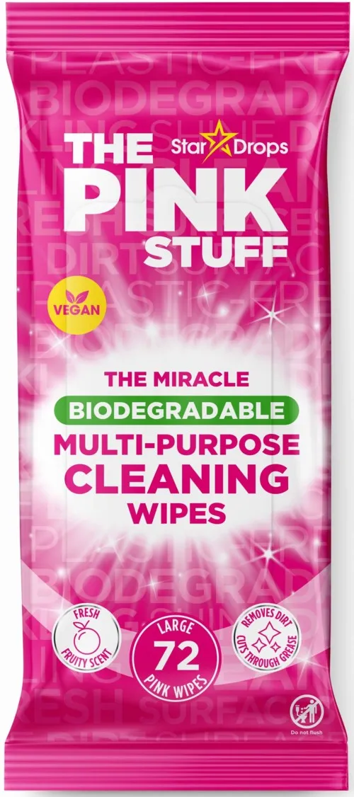 The Pink Stuff Multipurpose Wipes 72 pcs
