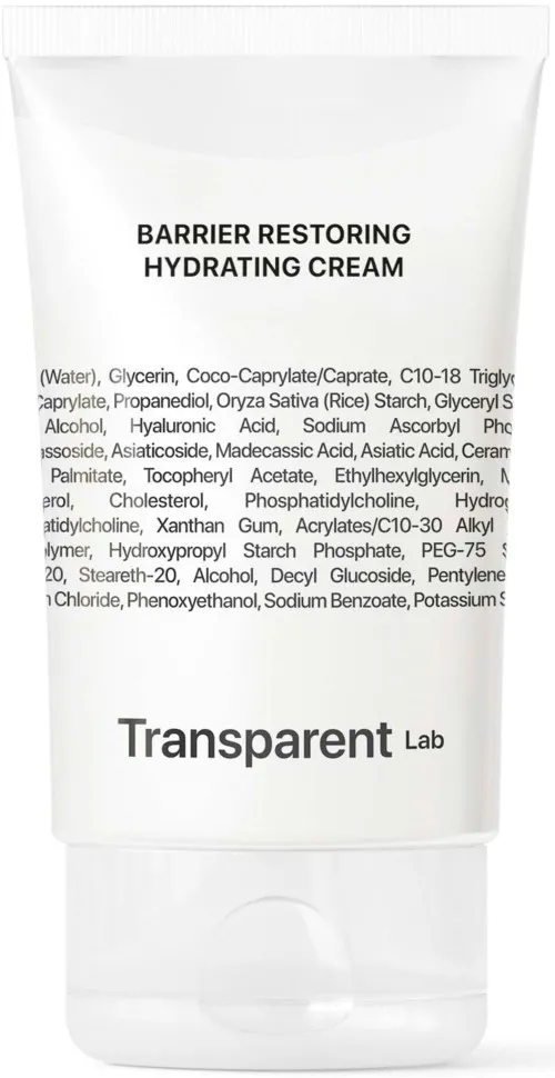 NICHE BEAUTY LAB Transparent Lab Barrier Restoring Hydrating Cream 50 ml