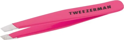 Tweezerman Mini Slant Tweezer Neon Pink