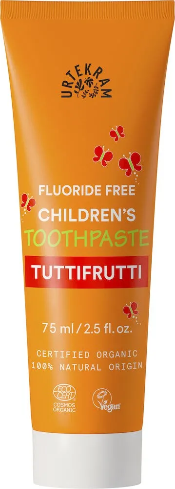 Urtekram Children Tuttifrutti Toothpaste Kids 75 ml