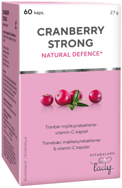 Vitabalans Vitabalans Lady Cranberry Strong