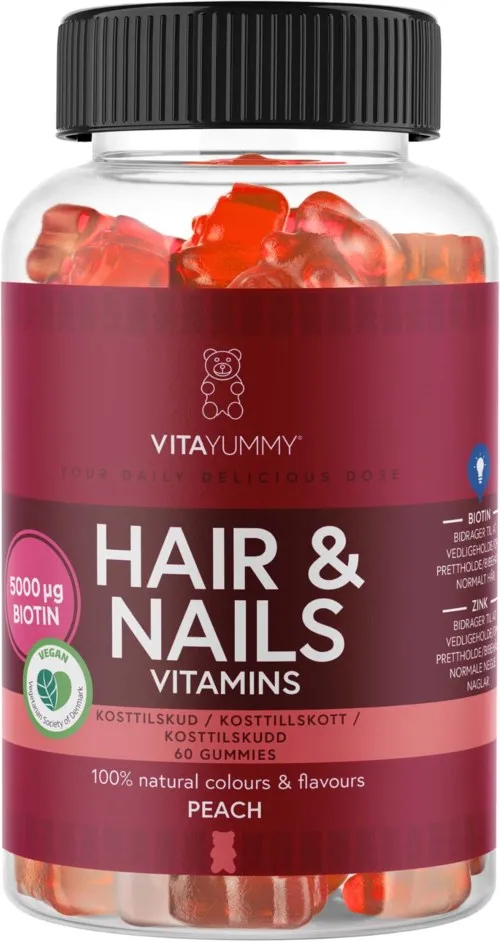 VitaYummy Hair & Nails Peach 60 St.