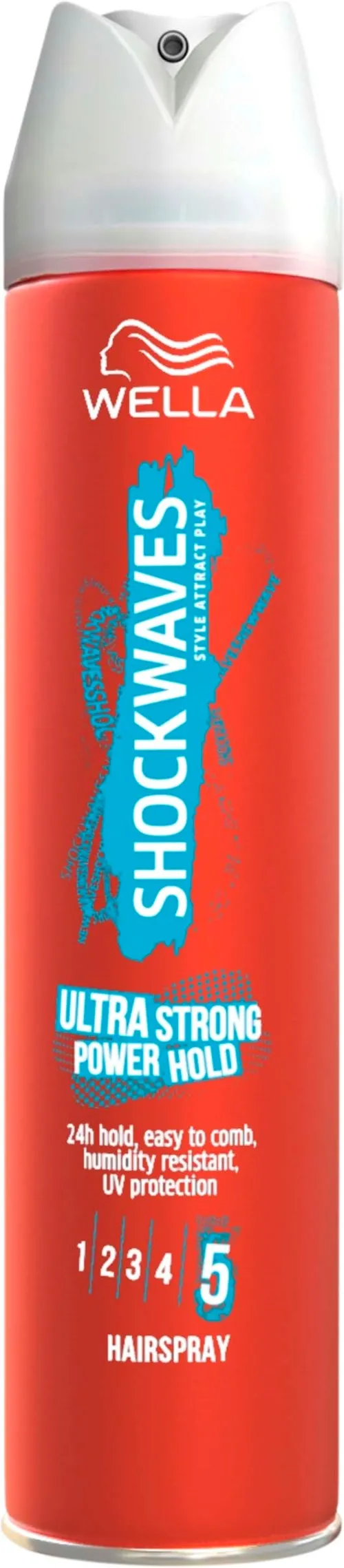 Wella Styling Wella Shockwaves Ultra Strong Power Hold Hairspray 250 ml