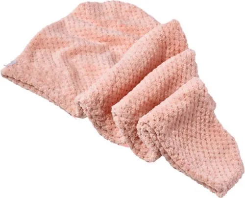 Yuaia Haircare Microfiber Hair Turban Pink